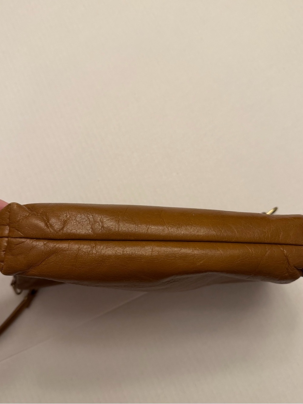 HOBO Retired “DARCY Crossbody and Wristlet” Warm Chestnut Brown  & Boho Strap - Picture 9 of 12